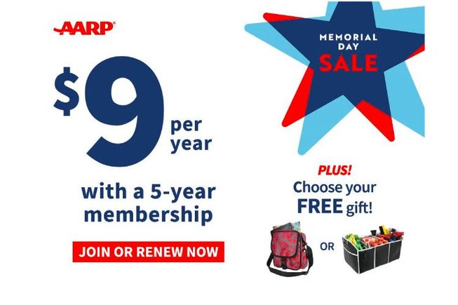45% Off at AARP